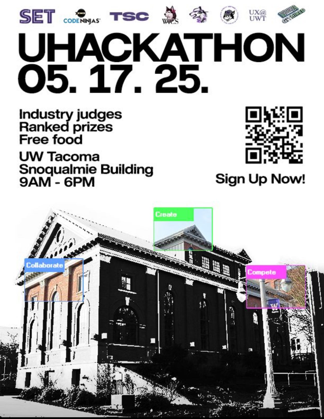 UHackathon 2025 Digital Flyer